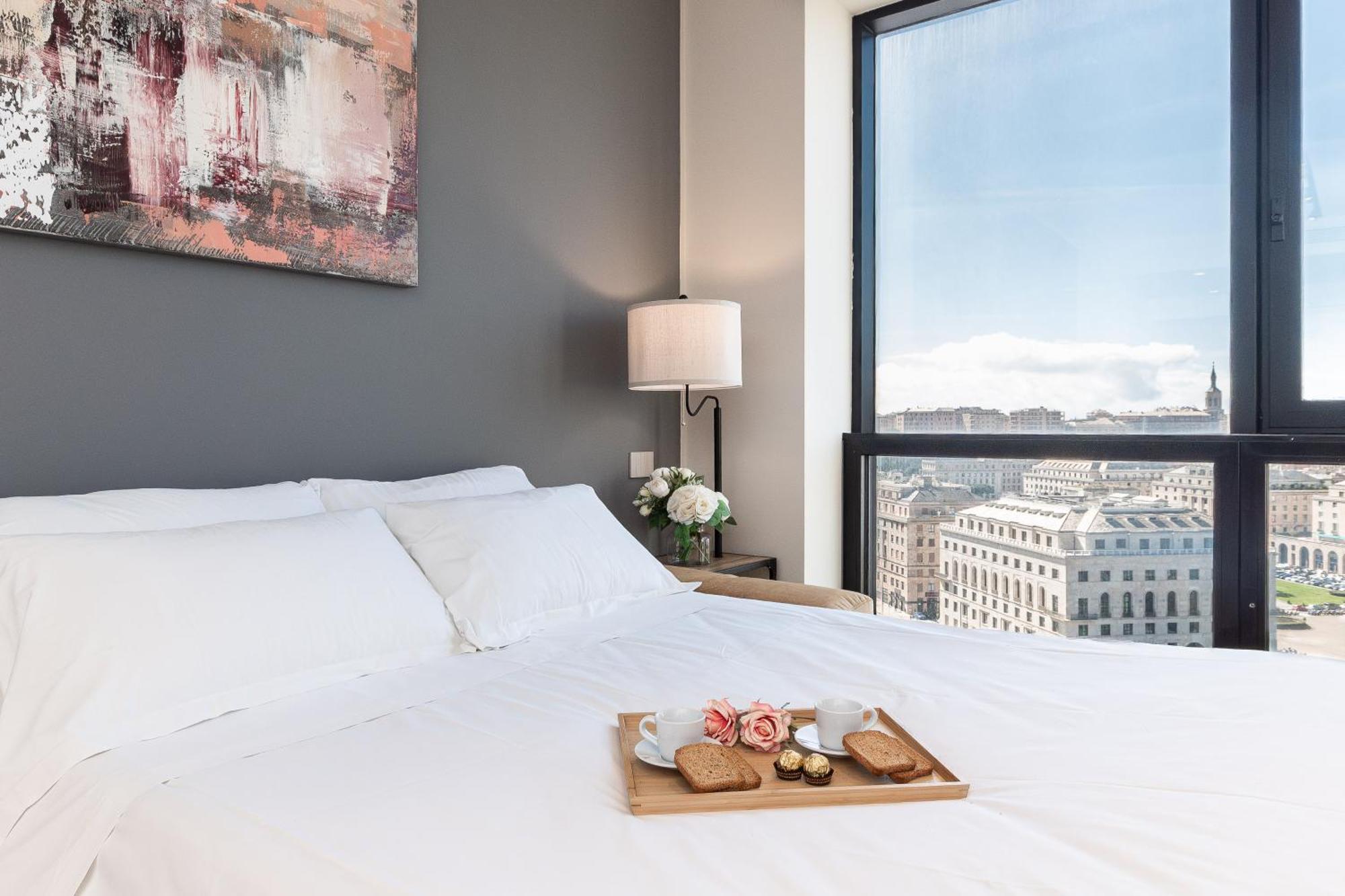 Free Parking In Luxury Suite With City View - Steps To Brignole Train Station Gênes Extérieur photo